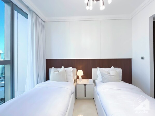 Apartment (2 Bedrooms) | Interior - Elegant 2B at Boulevard Pointburj & Fountain View (Dubai)