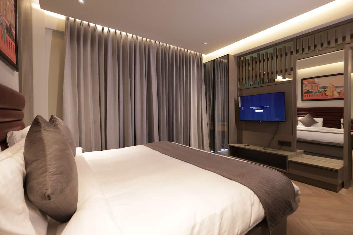 1 habitación, ropa de cama de alta calidad y minibar