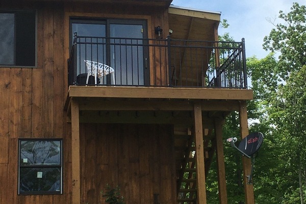 Outside View Up to space Balcony