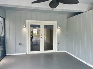 Exterior detail - 191 Anchorage A (lower left) - Short or Long Term 1/1 Apt on FMB (Fort Myers Beach)