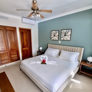 1 bedroom, iron/ironing board, free WiFi, bed sheets - Cozy 1-bedroom condo A203, with AC, WiFi in superb Playa Turquesa, Punta Cana (Punta Cana)