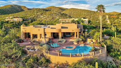 Sun King - Amazing Panoramic Sunset and Mountain Views!  Sauna/Hot Tub/Pool.