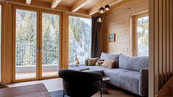 Chalet #5 mit 2 Schlafzimmern und Sauna | 2 bedrooms, cots/infant beds, free WiFi