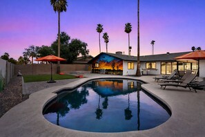 Alberca al aire libre 