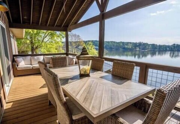 Restauration en plein air