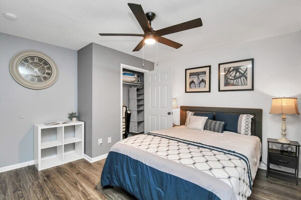 1 室のベッドルーム、アイロン / アイロン台、WiFi、ベッドシーツ