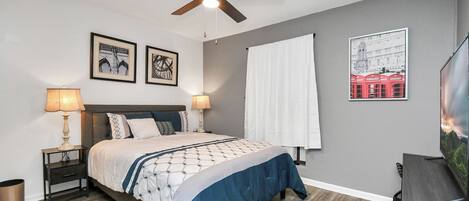 1 bedroom, iron/ironing board, WiFi, bed sheets