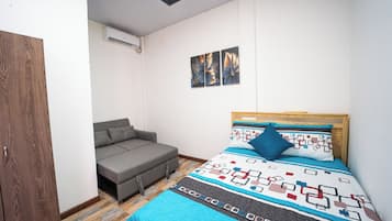 Kamar Basic | Wi-Fi gratis dan seprai linen