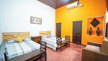 Free WiFi, bed sheets