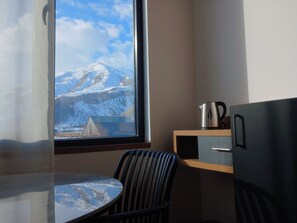 Double Room, Multiple Beds, Balcony, Mountain View | Living room - AGRE Kazbegi (Kazbegi)
