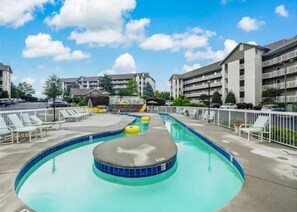 Indoor pool, a heated pool