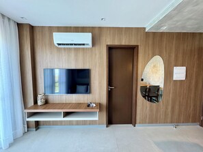 2 habitaciones, caja de seguridad en la habitación y cortinas blackout 