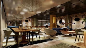 Melayani sarapan, makan siang, makan malam; sajian masakan Peru