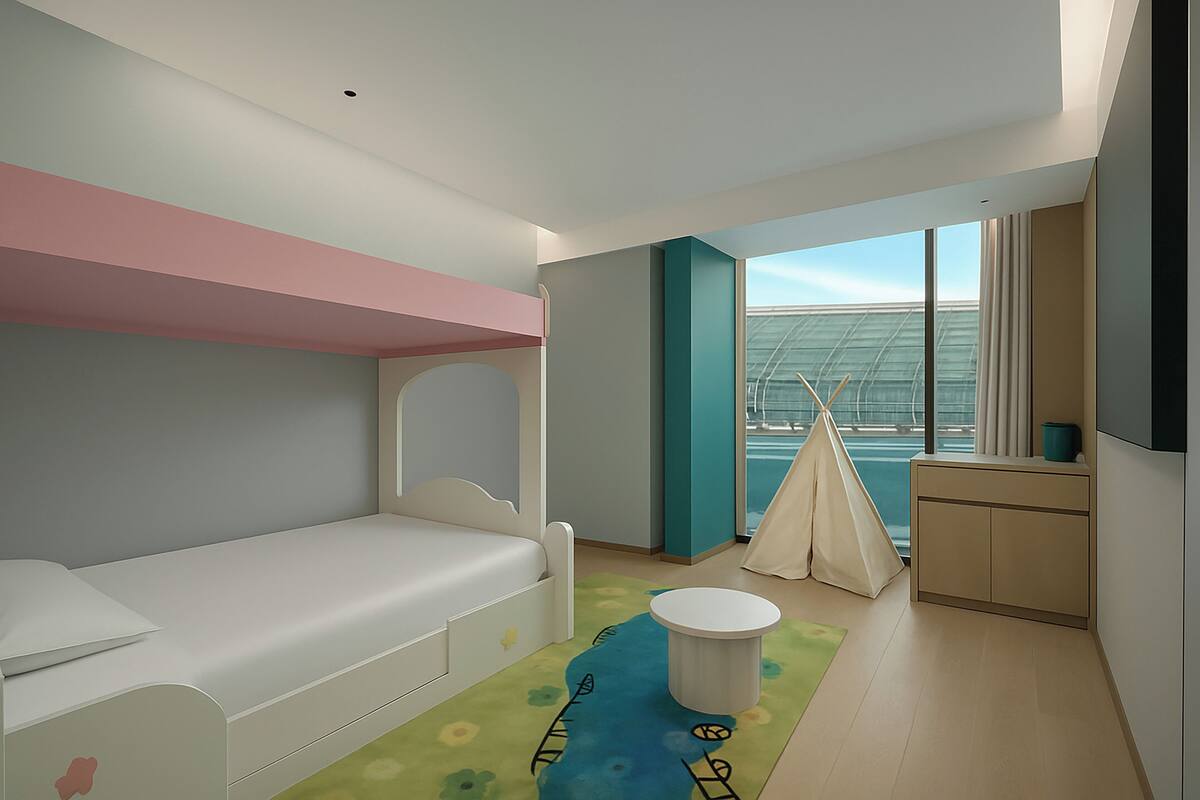 Family Room (Kids Theme) | In-room safe, blackout drapes, iron/ironing board, WiFi (free)