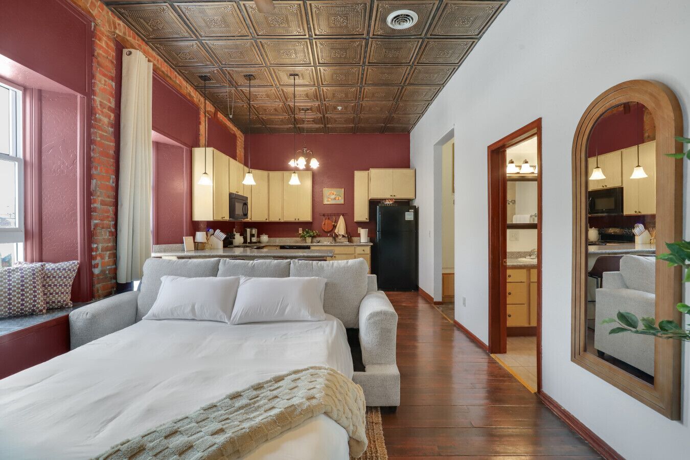 1 dormitorio, tabla de planchar con plancha, wifi gratis