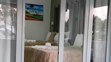 Quarto quádruplo, vista para o mar | Wi-Fi de cortesia