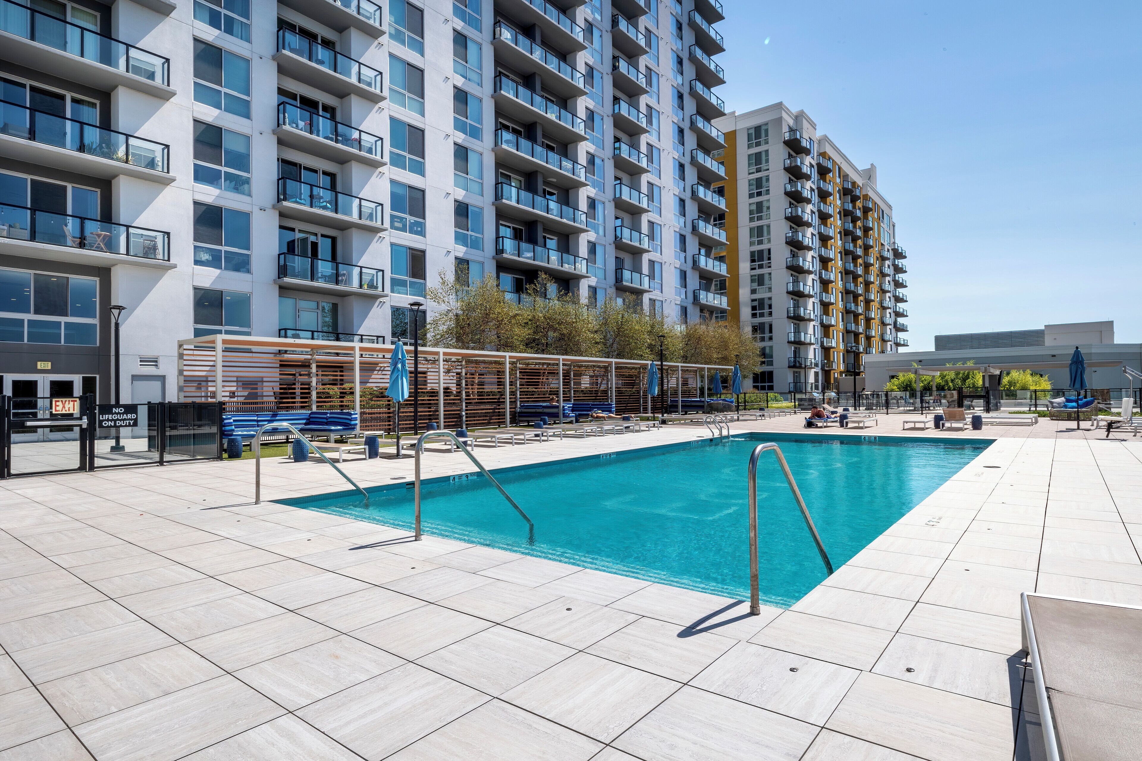 Seasonal outdoor pool