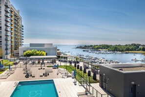 Pemandangan dari properti