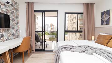 1 Schlafzimmer, Bügeleisen/Bügelbrett, Internetzugang, Bettwäsche