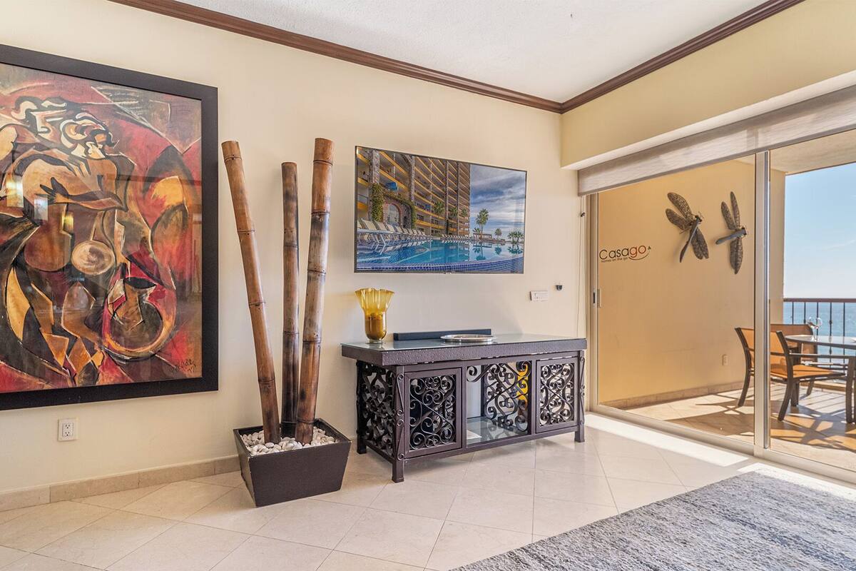 Condo, 1 giường cỡ king và sofa giường, ban công, quang cảnh biển (Sonoran Sky SKY 406) | Nội thất