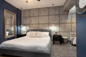 1 habitación, decoración personalizada y muebles diferentes 