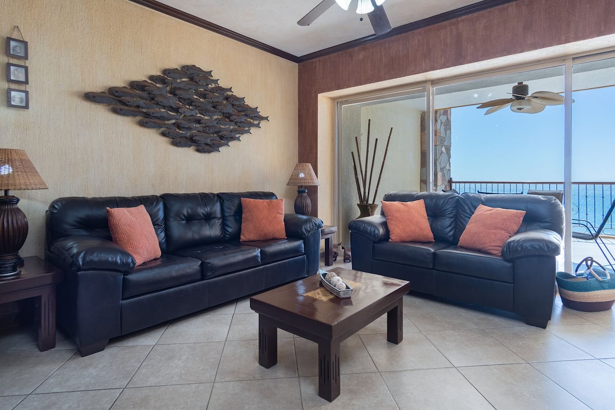 Bloc d'apartaments, 1 llit de matrimoni gran i sofà llit, balcó (Sonoran Sky SKY 605) | Sala d'estar