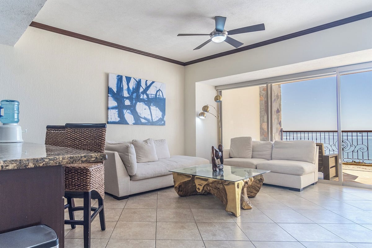 Appart'hôtel, 1 grand lit, balcon, vue océan (Sonoran Sky SKY 305) | Coin séjour