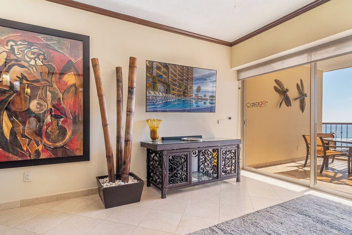 Condo, 1 cama King size y sofá cama, balcón, vista al océano (Sonoran Sky SKY 406) | Interior