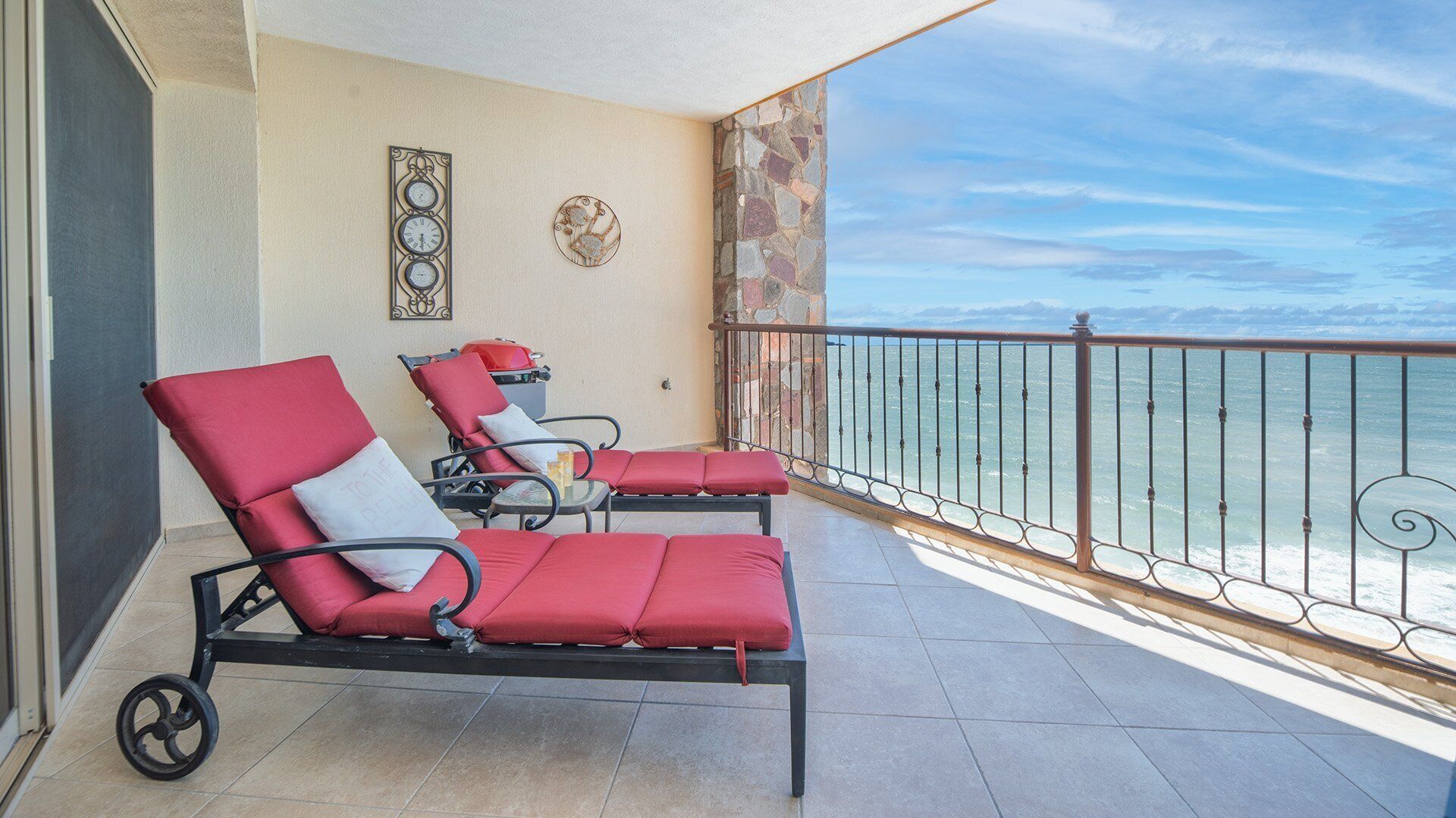 Appartement, Meerdere bedden, balkon, uitzicht op zee (Sonoran Sky SKY 703) | Terras