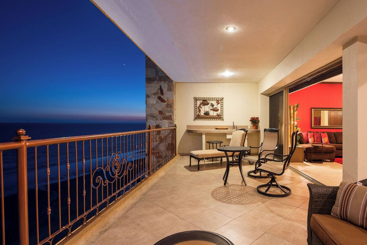 Apartamento, varias camas, balcón, vistas al mar (Sonoran Sky SKY 1108) | Terraza o patio
