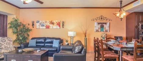 Appartement, meerdere bedden, balkon, uitzicht op oceaan (Sonoran Sky SKY 503) | Woonruimte