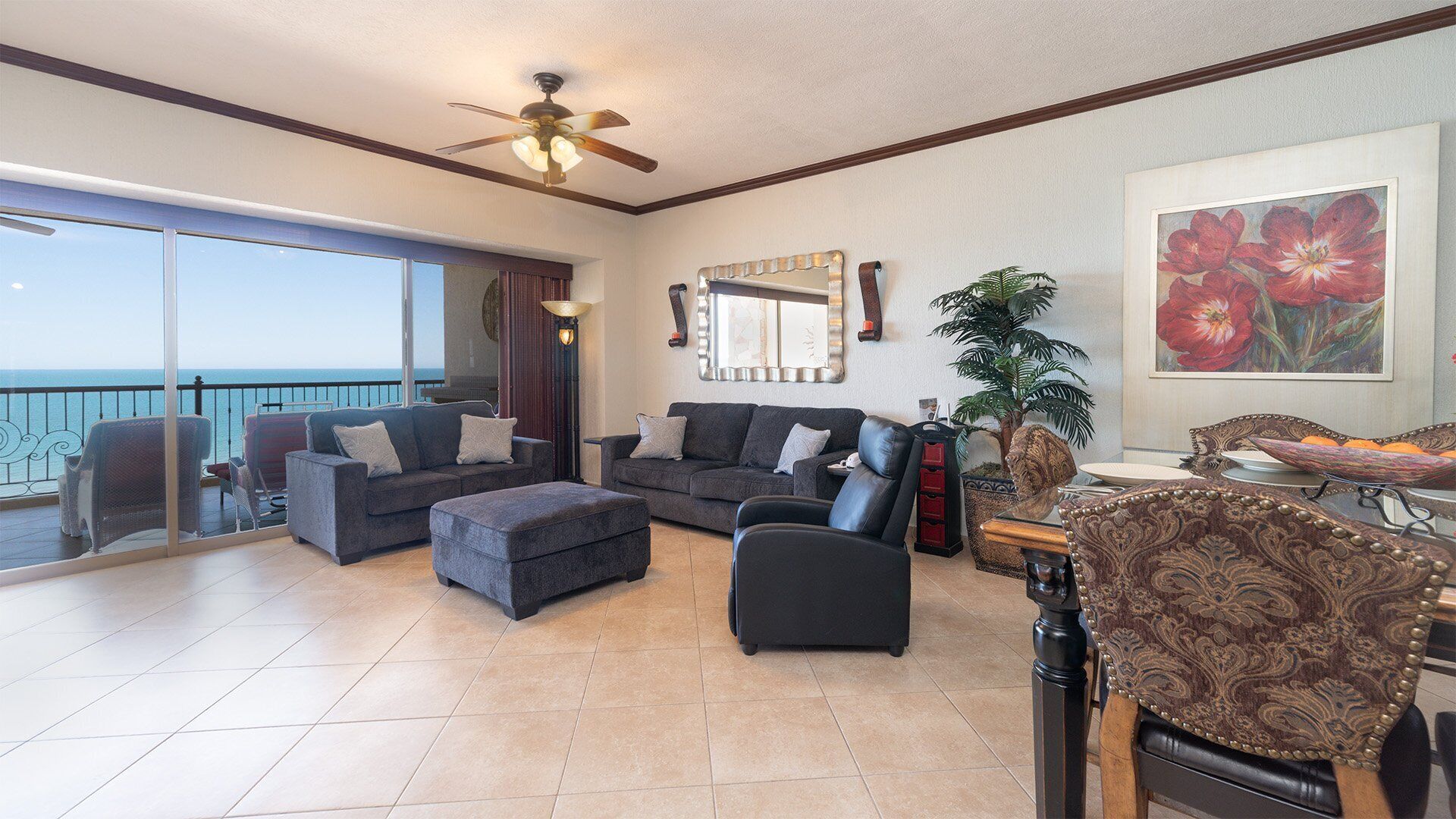 Apartment, Mehrere Betten, Balkon, Meerblick (Sonoran Sky SKY 1403) | Wohnbereich