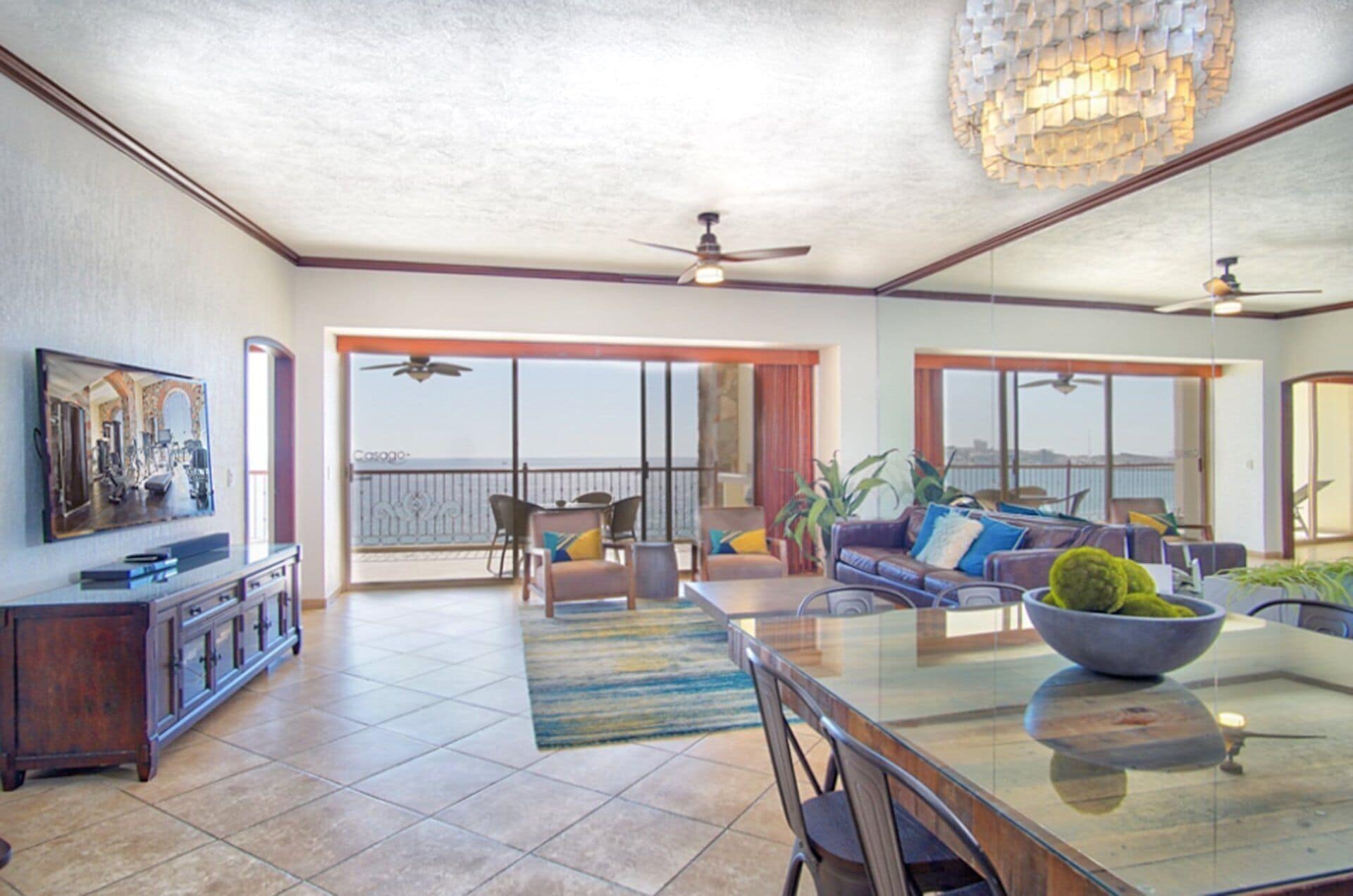 Condo, varias camas, balcón, vista al océano (Sonoran Sky SKY 808) | Restaurantes