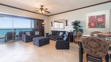 Condo, Multiple Beds, Balcony, Ocean View (Sonoran Sky SKY 1403) | Living area