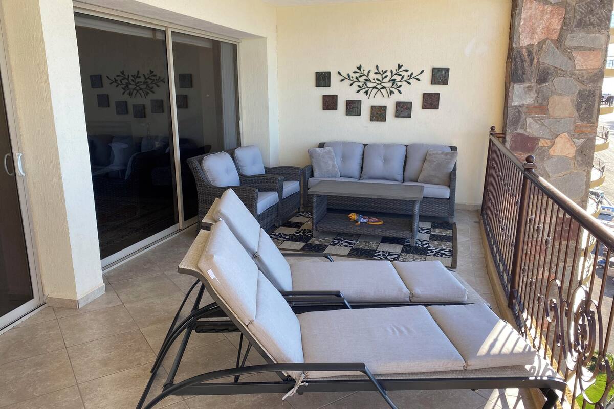 Appart'hÎtel, plusieurs lits, balcon, vue océan (Sonoran Sky SKY 1007) | Terrasse/Patio