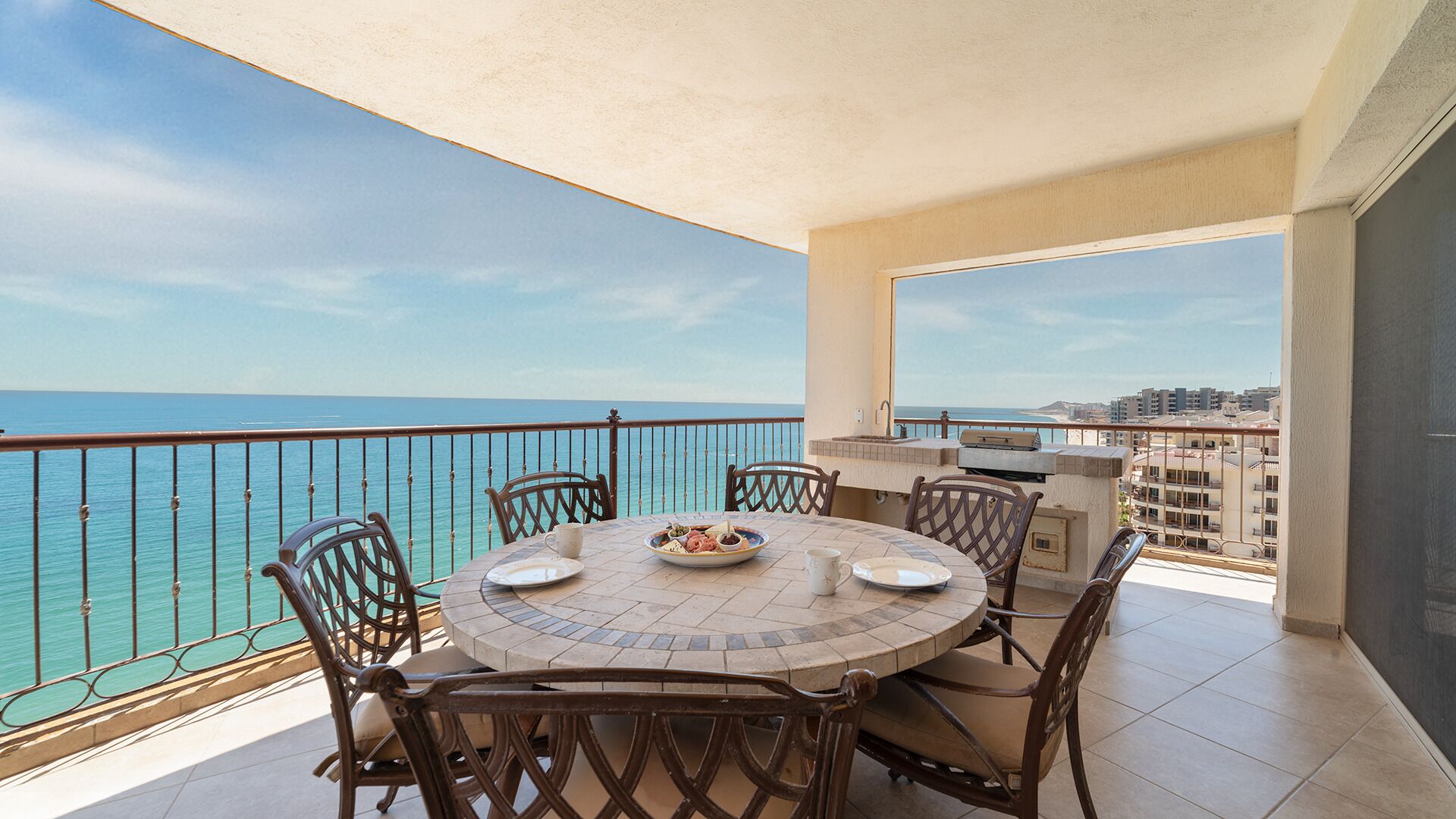 Kondominium, Beberapa Tempat Tidur, balkon, pemandangan samudra (Sonoran Sky SKY 1510) | Tempat makan outdoor