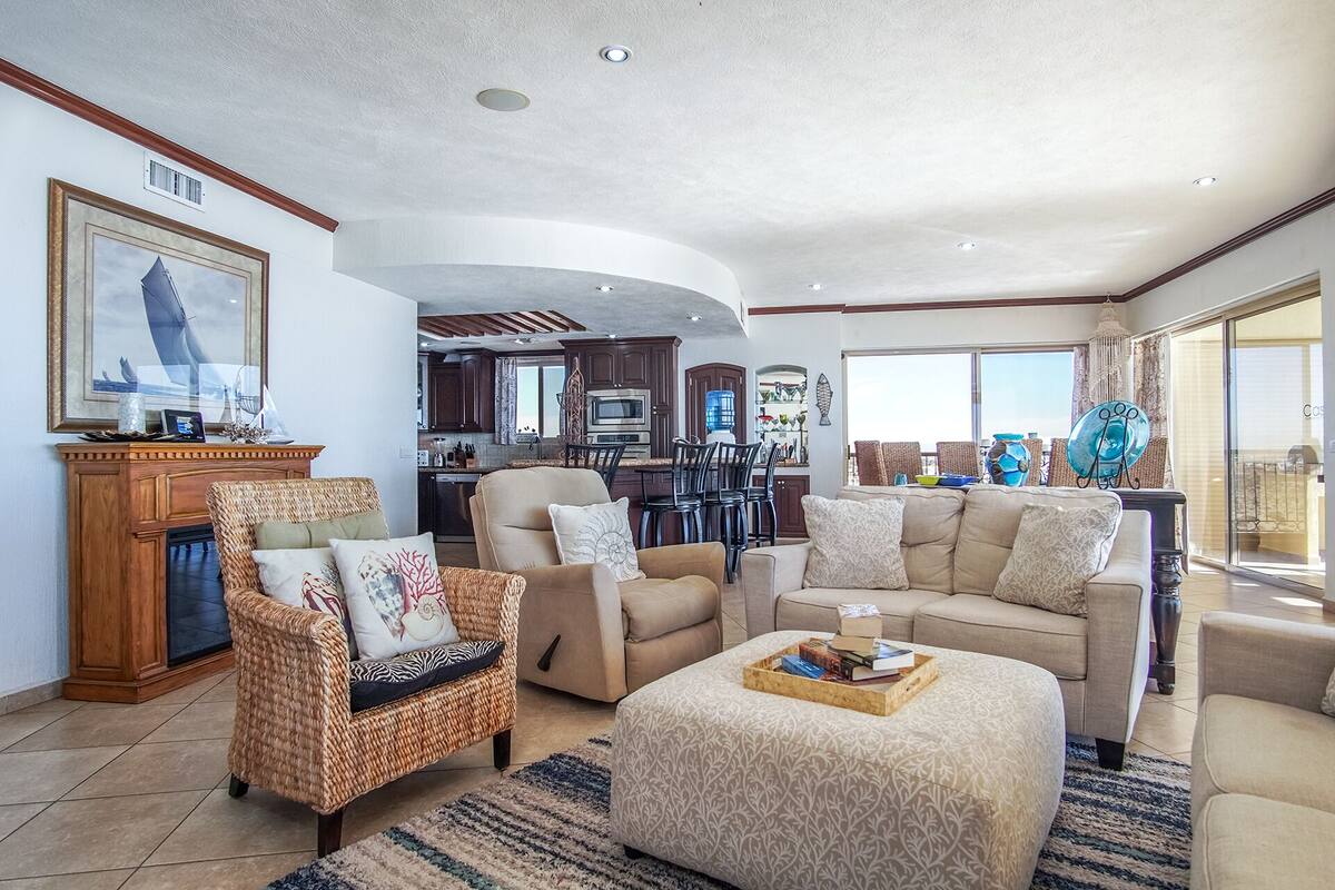 Condo, Multiple Beds, Balcony, Ocean View (Sonoran Sky SKY 1101) | Living area