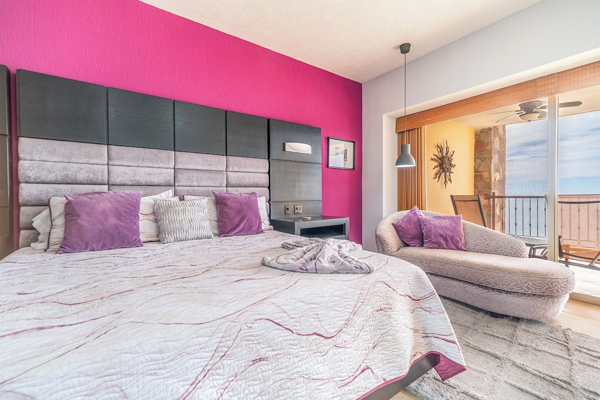 Condo, varias camas, balcón, vista al océano (Sonoran Sky SKY 902) | 3 habitaciones, decoración personalizada y muebles diferentes