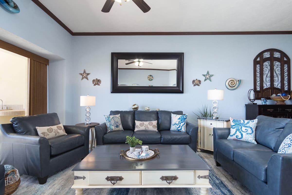 Condo, Multiple Beds, Balcony, Ocean View (Sonoran Sky SKY 102) | Living area