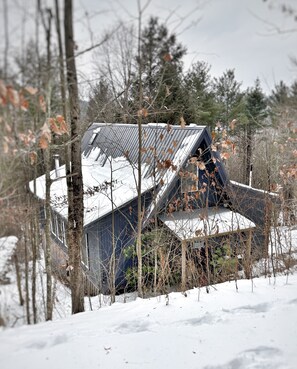 Exterior - Magical secluded 2-bedroom A-frame cabin in charming Franklin (Franklin)