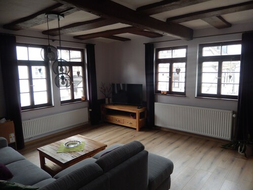 Tasteful half-timbered apartment in the heart of Michelstadt's old town!