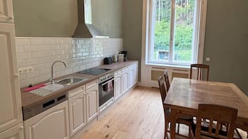 Oven, stovetop, dishwasher