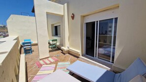 Terrace/patio - Tangier - cosy apartment 65 m² - 1 bedroom - terrace (Tanger)