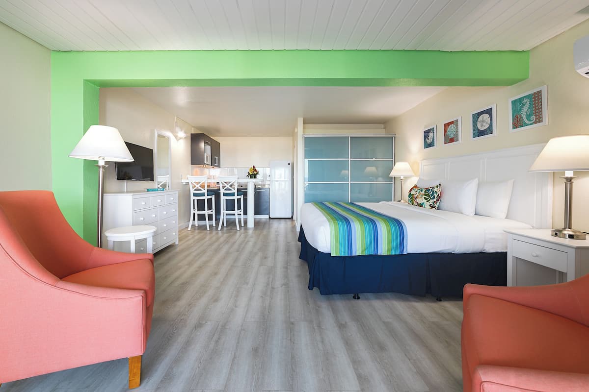 1 bedroom, in-room safe, blackout curtains, iron/ironing board