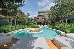 Indoor pool - 2BR w/Private Pool - Steps away from the Beach (Tulum)