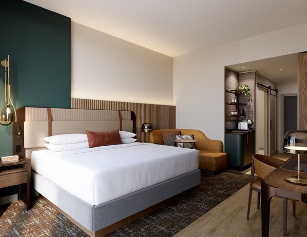 Hypo-allergenic bedding, minibar, in-room safe, desk - Hotel Phoenix Atlanta (Atlanta)