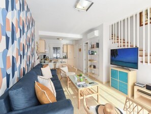 Bungalow, 4 Bedrooms, Terrace | Living area - Global Meloneras Bahía 10hh 6395 (San Bartolomé de Tirajana)