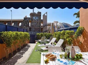 Bungalow, 4 Bedrooms, Terrace | Outdoor dining - Global Meloneras Bahía 10hh 6395 (San Bartolomé de Tirajana)