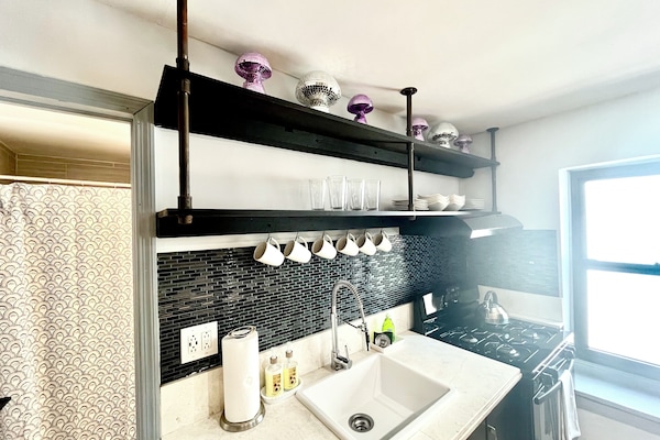 Microwave, oven, stovetop