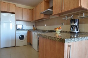 Fridge, microwave, oven, dishwasher - PLAYA MARINA 428 - Two Bedroom Apartment, Sleeps 5 (Punta del moral)